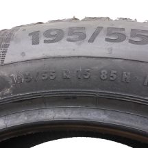 7. 4 x CONTINENTAL 195/55 R15 85H WinterContact TS860 Zima 2020 Jak Nowe Nieużywane 