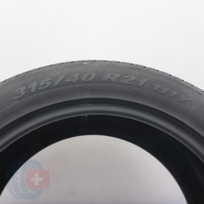 4. Opona 315/40 R21 1x PIRELLI 111Y P Zero M0 letnia 2015 5,7mm