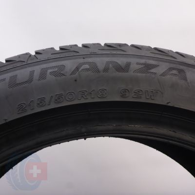 6. Opony 215/50 R18 4x BRIDGESTONE 92W Turanza T001 Letnie 2024 7,2-7,5mm