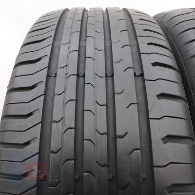 2. Opony 195/55 R15 2x CONTINENTAL 85V ContiEcoContact 5 Letnie 2018 6-6,2mm