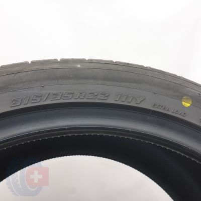 5. Opony 315/35 R22 2x YOKOHAMA 111Y Avan Sport V107E BMW Letnie 2023 