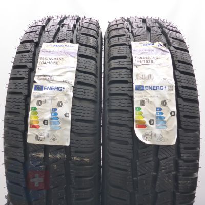 5. Opony 195/65 R16C 4x MICHELIN 104/102R Agilis Alpin Zimowe 2022 