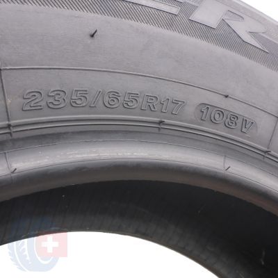 6. 4 x BRIDGESTONE 235/65 R17 108V XL Dueler H/P Sport 2014 Lato 7mm