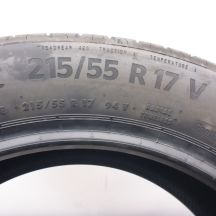 4. Opony 215/55 R17 2x CONTINENTAL 94V EcoContact 6 Seal Letnie 2025 Nieużywane