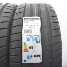 2. Opony 225/45 R18 2x BRIDGESTONE 95Y XL Potenza Sport Letnie 2021 