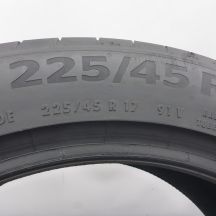 7. Opony 225/45 R17 4x CONTINENTAL 91V PremiumContact 6 Letnie 2020 7-6,5mm