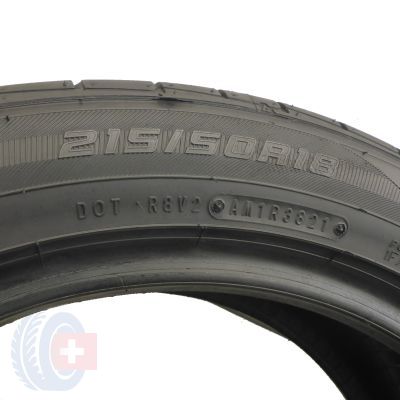 5. 4 x FALKEN 215/50 R18 92W AZenis FK453CC Lato 2021 Jak Nowe 7mm