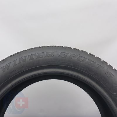 5. Opony 195/55 R16 2x DUNLOP 91H XL Winter Sport 5 Zimowe 2019 7,5-8mm