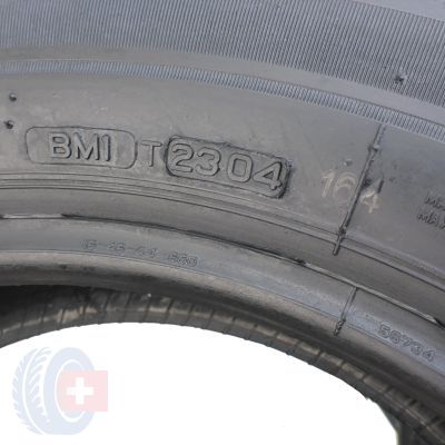 2. Opony 195/60 R16C 4x BRIDGESTONE 99/97H  ER 30C Letnie 2004 7,5mm