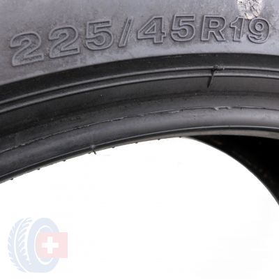 3. 2 x BRIDGESTONE 225/45 R19 92W Potenza S001 RUN FLAT Lato DOT16 Nieużywane 