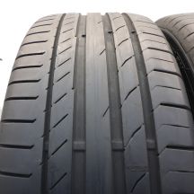 2. Opony 235/55 R18 2x CONTINENTAL 100V ContiSportContact 5 SUV Letnie 2018 5,2-5,8mm