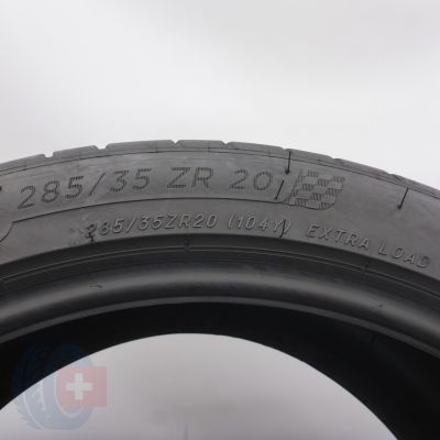 5. Opony 285/35 ZR20 2x MICHELIN 104Y Pilot Sport 4S Letnie 2019 4,8-4,2mm 