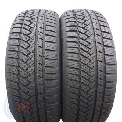 4. Opony 215/55 R17 4x CONTINENTAL 94H WinterContact TS850P zimowe 7,8-8,7mm 2019 Jak Nowe