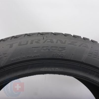 6. Opony 225/45 R17 2x BRIDGESTONE 91Y Turanza T005 A0 Letnie 2021 5,8mm