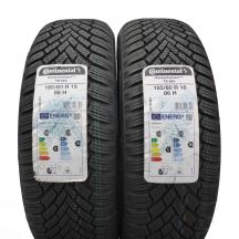 Opony 185/60 R16 2x CONTINENTAL 86H WinterContact TS860 Zimowe 2021 Jak Nowe Nieużywane 