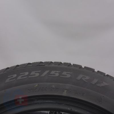 7. Opony 225/55 R17 2x PIRELLI 97H Sottozero 3 Zimowe 2017 6,8-7mm 