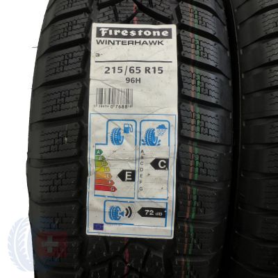 2. 2 x FIRESTONE 215/65 R15 96H WinterRhawk 3 Zima 2019 