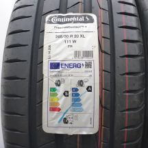 3. Opony 265/50 R20 4x CONTINENTAL 111W XL PremiumContact 7 Letnie 2024 Nieużywane