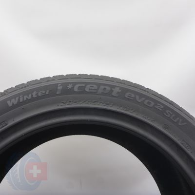 6. Opony 285/45 R21 2x HANKOOK 113V Winter I Cept Evo 3 SUV A0 Zimowe 2023/24 7,8-7,2mm