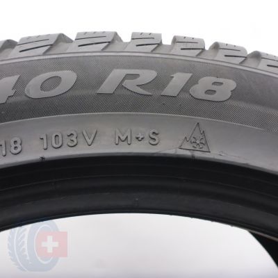 2. Opony 275/40 R18 2x PIRELLI 103V XL Sottozero 3 Winter RunFlat BMW Zimowe 2022 5,2-5,5mm