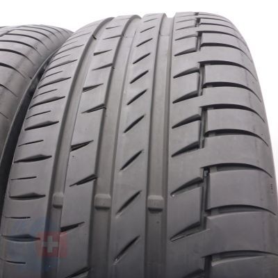 2. Opony 225/55 R17 2x CONTINENTAL 97W PremiumContact 6 RFT BMW Letnie 2024/25 6,8-5,5mm