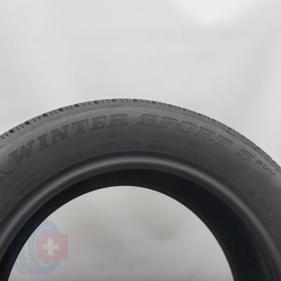 4. Opony 235/60 R18 2x DUNLOP 107H XL Winter Sport 5 Suv Zimowe 2021 8,2mm 