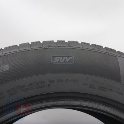 8. Opony 255/60 R18 2x CONTINENTAL 112H XL WinterContact Ts850P Zimowe 2022 7mm