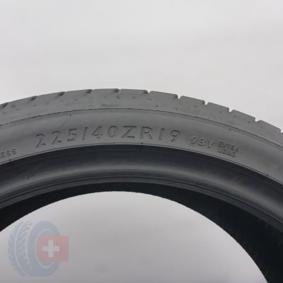 7. Opony 225/40 ZR19 2x DUNLOP 93Y XL Sport Maxx RT M0 Letnie 2020 6mm 