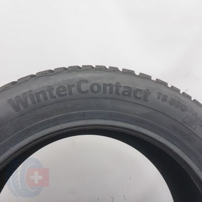 5. Opona 205/55 R16 1x CONTINENTAL 94V XL  WinterContact TS 870 Zimowe 2022