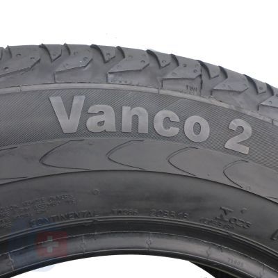 6. 4 x CONTINENTAL 195/70 R15 C 104/102R Vanco 2 Lato 7-8.5mm