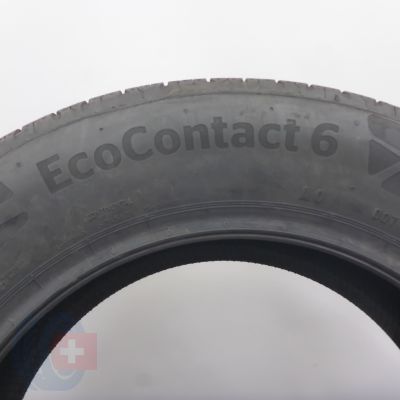 7. Opony 215/65 R17 4x CONTINENTAL 99H EcoContact 6 A0 Letnie 2021 Jak Nowe
