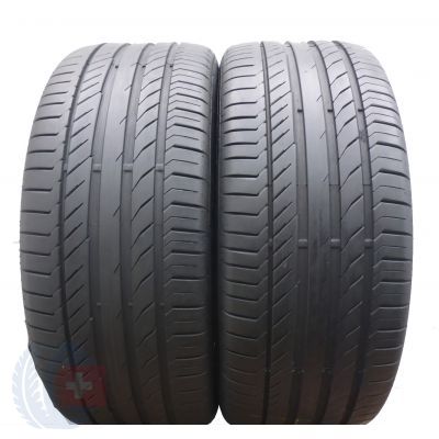 4. 4 x CONTINENTAL 255/45 R19 100V ContiSportContact 5 Seal Lato 6.2mm