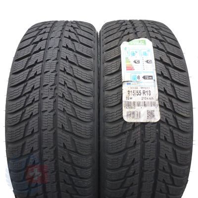 Opony 215/55 R18 2x NOKIAN 95H WR SUV 3 Zimowe 2015 Nieużywane 