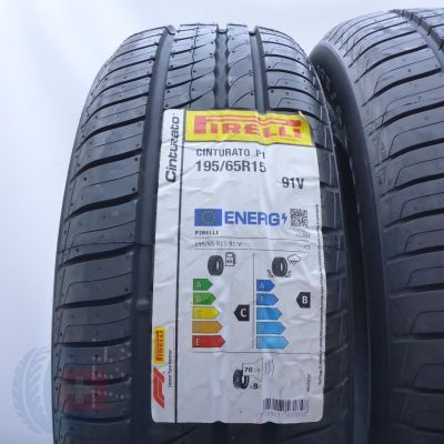 3. Opony 195/65 R15 2x PIRELLI 91V Cinturato P1 Letnie 2023 