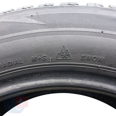 2. Opony 205/60 R16 2x BRIDGESTONE 96H XL Blizzak LM001 zimowe 7,8mm 2015