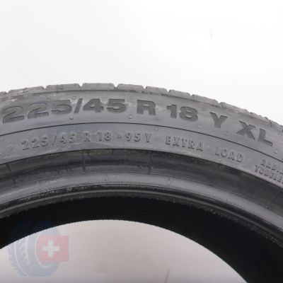 7. Opony 225/45 R18 2x CONTINENTAL 95Y XL BMW ContiSportContact 5 Letnie 2024 