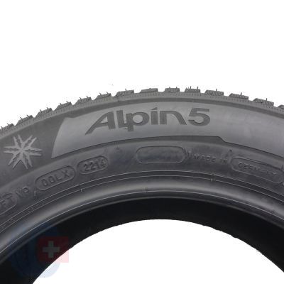 7. Opony 225/50 R16 2x MICHELIN 96H XL Alpin 5 Zimowe 2014 Nieużywane