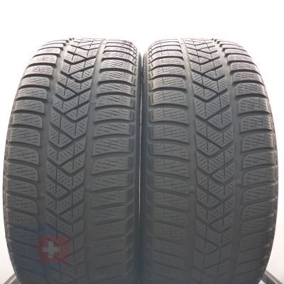 Opony 225/45 R18 2x PIRELLI 95V XL Sottozero 3 Winter Zimowe 2018, 2021 5,7-6mm
