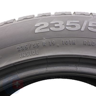 5. Opony 235/55 R19 2x CONTINENTAL 101H CrossContact Winter A0 Zimowe 2022 7,4-7,5mm  
