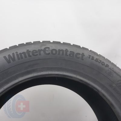 5. Opony 235/55 R17 2x CONTINENTAL 103V XL WinterContact TS 870 P Zimowe 2022 