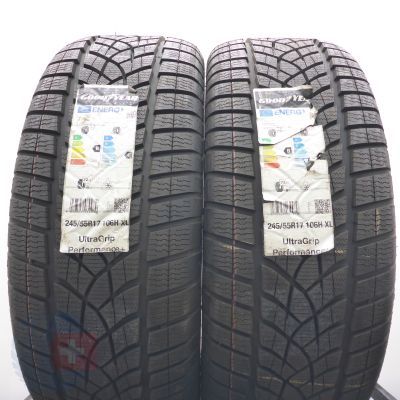 4. Opony 245/55 R17 4x GOODYEAR 106H XL UltraGrip Performance+ M0-V Zimowe 2021