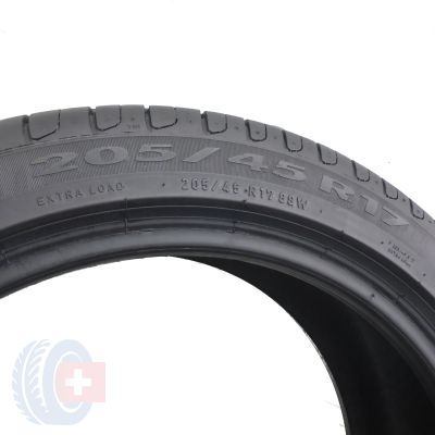 5. 4 x PIRELLI 205/45 R17 88W XL BMW Run Flat Cinturato P7 Lato 2018 6-7mm
