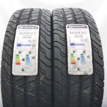 Opony 225/75 R16C 2x CONTINENTAL 118/116R  ContiVanContact 100 Letnie 2022