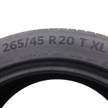 2. Opona 265/45 R20 1x CONTINENTAL 108T XL EcoContact 6Q Seal + Letnia 2022 5,5mm
