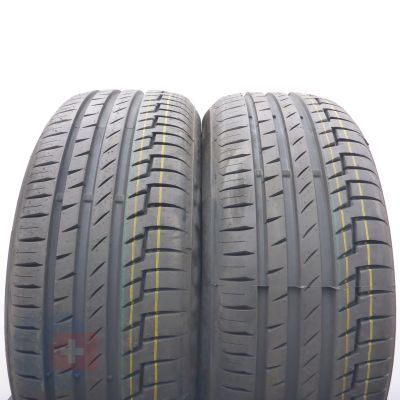 4. Opony 205/50 R16 2x CONTINENTAL 87W  PremiumContact 6 2022 Letnie 