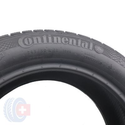 5. 4 x CONTINENTAL 245/50 R18 100H ContiWinterContact TS810 S RSC Zima 7mm 