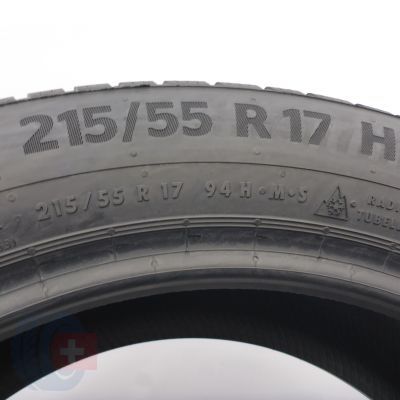 5. Opony 215/55 R17 2x CONTINENTAL 94H Seal WinterContact TS870P Zimowe 2021 7mm