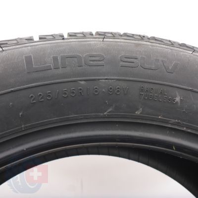 6. Opony 225/55 R18 4x NOKIAN 98V Line SUV Letnie 2017