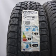 2. Opony 205/65 R15C 2x BRIDGESTONE 102/100T Blizzak LM-32C Zimowe 2020
