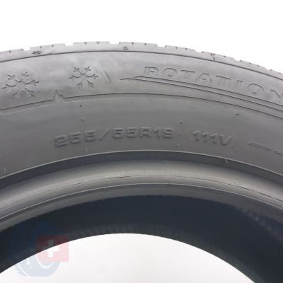 7. Opony 255/55 R19 4x DUNLIO 111V XL Winter Sport 5 SUV Zimowe 2024 7,8-7mm